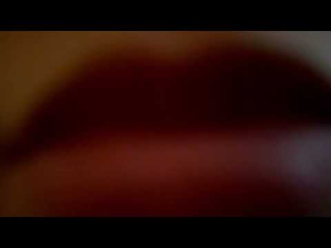 ASMr lofi lens licking *mouth sounds + very light rain*