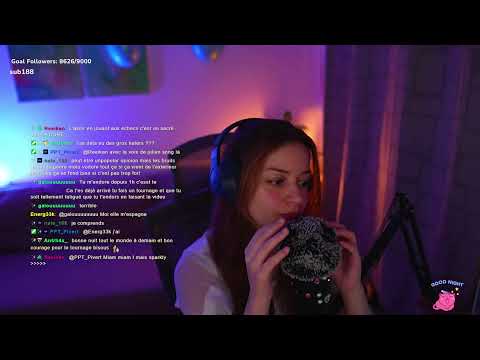 ASMR LIVE  : plein de triggers et on discute ! (NO PUB)