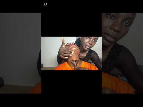 ASMR EAR CLEANING AND NITPICKING WITH SATISFYING GUM CHEWING #relax #asmrtapping