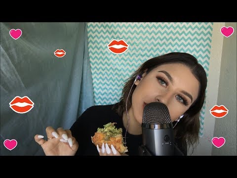 ASMR En Espanol in (Spanish) ( eating sounds)