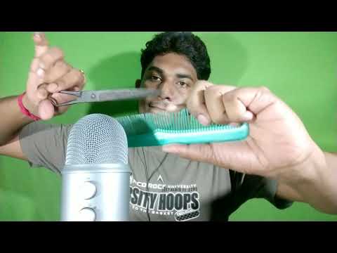 ASMR Aggressive Scissors Haircut No Talking ||  ASMR Only Scissors Cutting Hair Faster    BAPPA ASMR