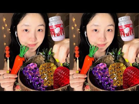 Makanan palsu untuk tidur #asmr #tidur