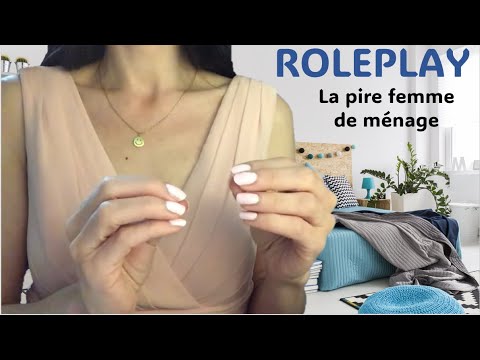 [ ASMR ROLEPLAY ] La pire femme de ménage