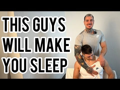 Slow Chest Massage - Asmr Massage - Relaxing video