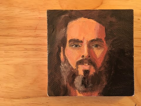 ASMR Painting Russell Brand