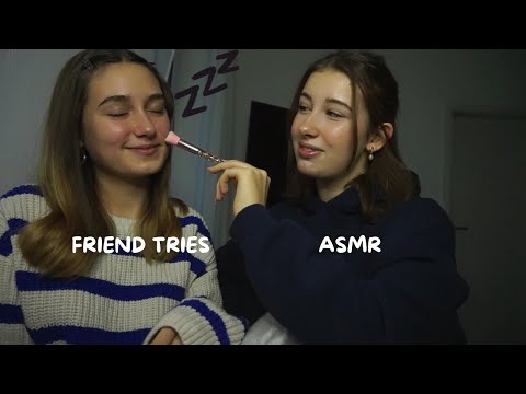 MY FRIEND TRIES ASMR pt.2