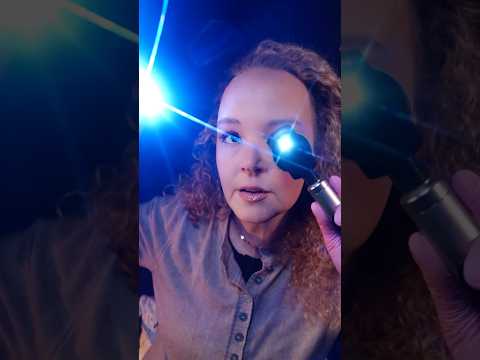 ASMR Eye Exam Calming Light Triggers (Sleep) #shorts