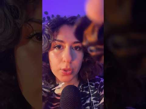 ASMR EAR cleaning to help you sleep 😴✨️ #asmr #tingles #sleepaid #oddlysatisfying