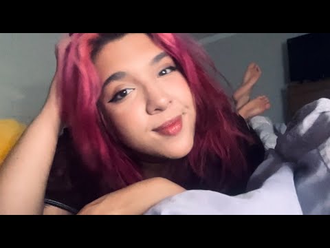 (ASMR) - Personal Attention In Bed From Your Girlfriend (you had a bad dream)