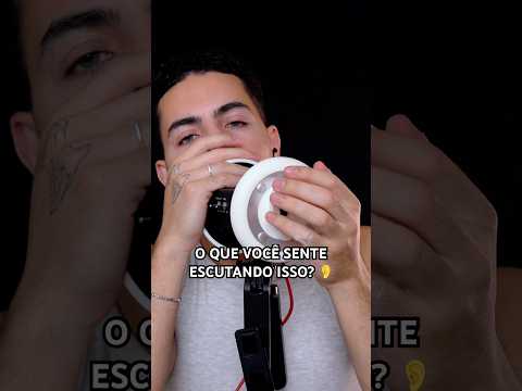 O QUE VOCÊ SENTE ESCUTANDO ISSO NAS SUAS ORELHAS? 👂 #asmr
