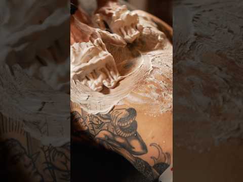 Crazy shaving cream massage ASMR tingled
