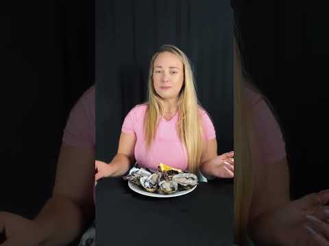 Who doesn’t like it raw? Natural Oyster mukbang ASMR is my dream come true tbh