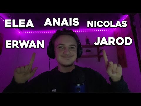 Je dis vos prénoms en ASMR (presque 200 ptdrrrr)