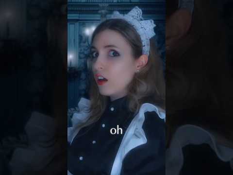 POV: entras a una Mansión encantada 🖤🫖 #pov #asmr #shorts #halloween #roleplay #shortsasmr