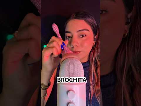 asmr con brochita 💗 #asmr #relax #ytshorts #youtubeshorts #viral