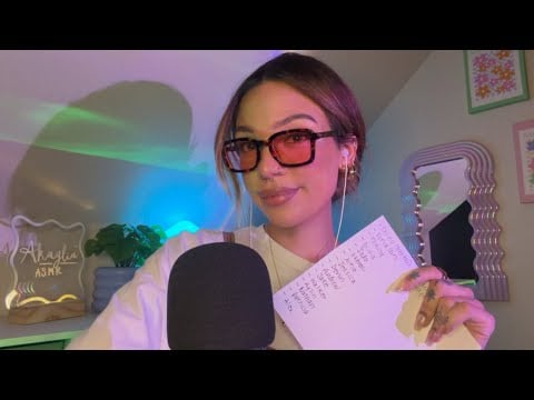 ASMR Saying My Subscribers’ Names 🤍