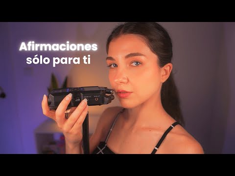 ASMR Afirmaciones Susurradas Solo Para Ti 💤 ASMR Susurros en Español  | Lonixy ASMR