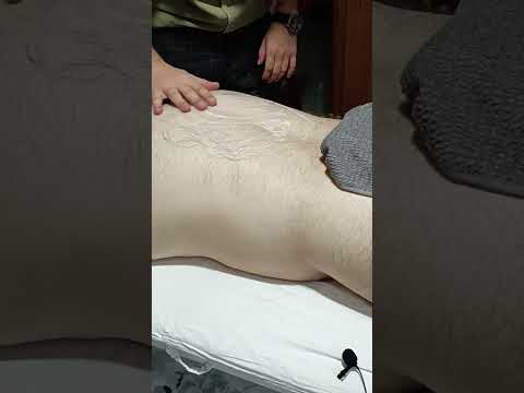 ASMR LEGENDARY BACK AND FOOT MASSAGE #shorts   #asmr #relaxing #massage #shortsvideo #relaxingasmr