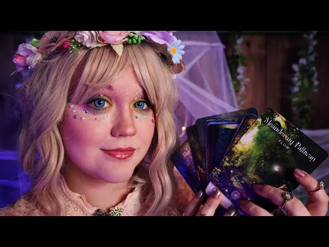 ASMR ✨ Fairy Oracle Reading and Energy Healing (Positive Affirmations, Energy Cleansing Roleplay)