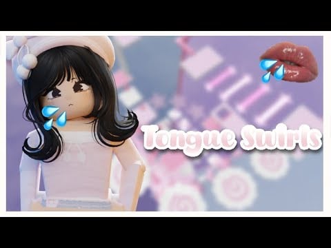 ROBLOX ASMR ★ Very Intense Tongue Swirls (100% sensibility)