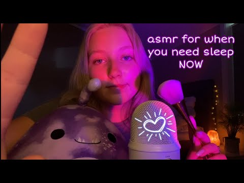 ASMR for when you need sleep NOW