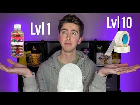 ASMR How Sensitive are you to Tingles? *YOU WILL TINGLE*