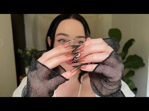 long nails tapping for asmr #3 (compilation) (no talking)