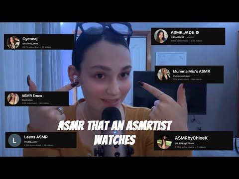 ASMR That An ASMRtist Watches💗