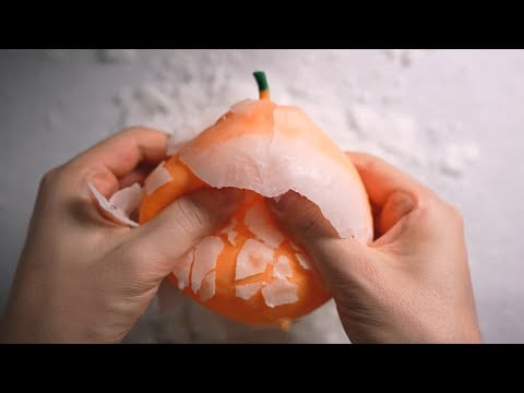 ASMR Addictive Wax Covered Squishy Cracking