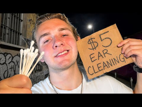ASMR ghetto $5 Ear cleaning