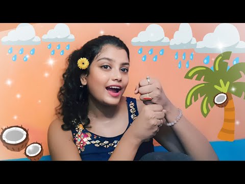 ASMR Trying A new Triggere | Coconut Rain | 🥥🌧