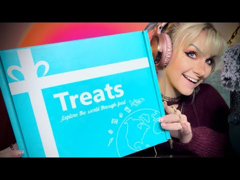 ASMR | Taste Testing Treats from Columbia (Try Treats)