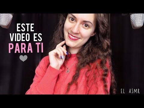 ♡ASMR español♡ SI NO PUEDES DORMIR, ESTE VIDEO ES PARA TI. ♥