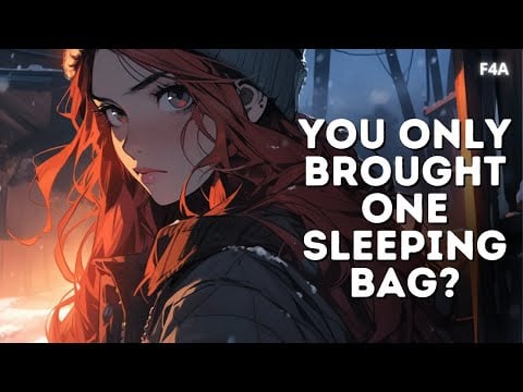 Stuck in Cabin with a Mean Girl During Blizzard ❄️ | Cuddles | Enemies to Lovers | First Kiss