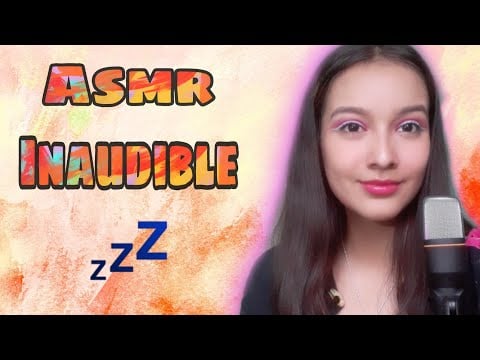 ASMR/Inaudible😴/Asmr LRM