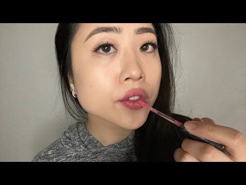 ASMR | Lip Gloss Application, Personal Attention, Inaudible Whisper