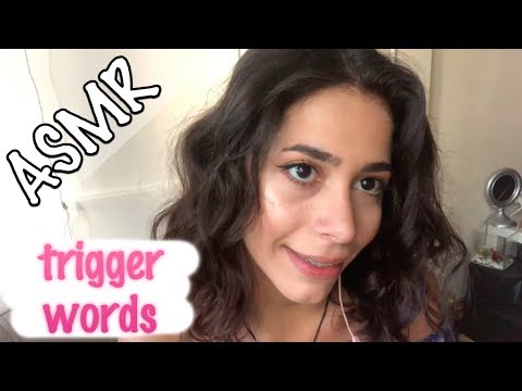 ASMR / 💟 Sakızlı Tetikleyici Kelimeler, Ağız Sesleri  💟 TRIGGER WORDS