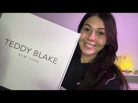 ASMR Unboxing A Teddy Blake Purse! (I’m obsessed) 