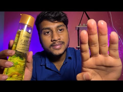 ASMR Let Me Giving Relaxing Massage Personal Attention For Sleep 😴