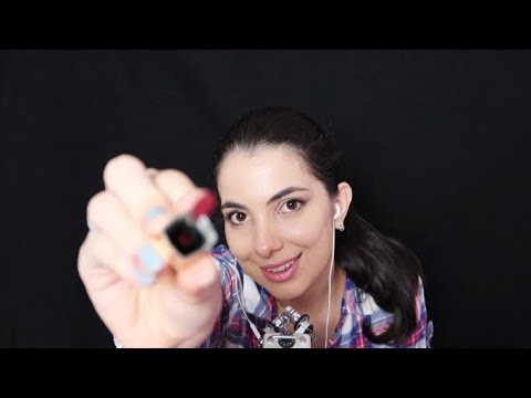 ASMR: SONS DE GLOSS, BATONS, TAMPINHAS E SLOW TAPPING