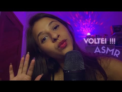 ASMR - VOLTEIIII (respondendo perguntas de vcs)