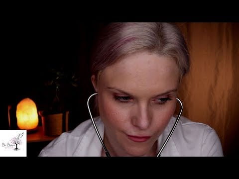 ASMR Doctor Check Up: Tummy Exam & Tummy Massage