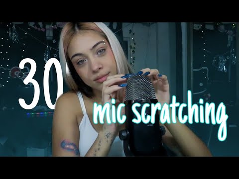 ASMR mic scratching INTENSO 30 minutos⏰