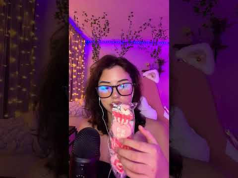 ASMR marshmallow eating #asmr #mukbang #mouthwhisper