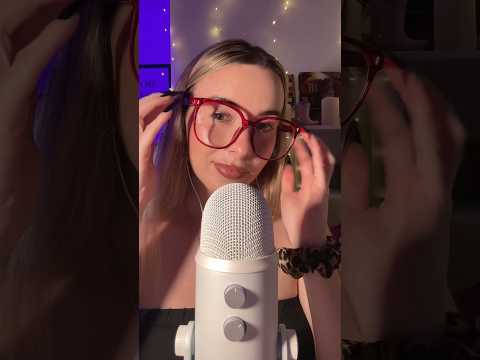 ASMR tingly glasses tapping 😎💗 #asmrtapping #asmr