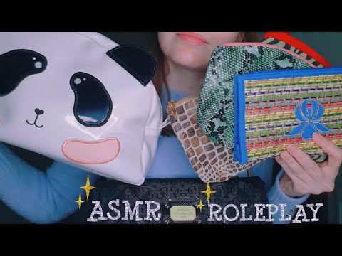 #ASMR FR 👜👝 Roleplay Vendeuse de Sacs et Pochettes
