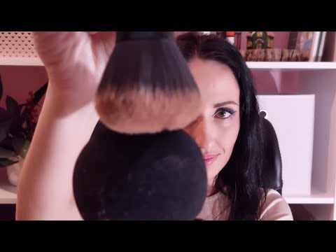 [Magyar ASMR] Lassú bizsergető szájhangok • Ecset • Vizuális triggerek • puszikák & triggerszavak 🫨🤤