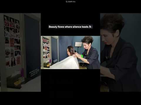 Salon ASMR: Stimulating Sight and Sound | Brighten Up While Covering Gray Hair and Touching Up Your