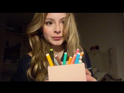 Asmr pick a pen game 