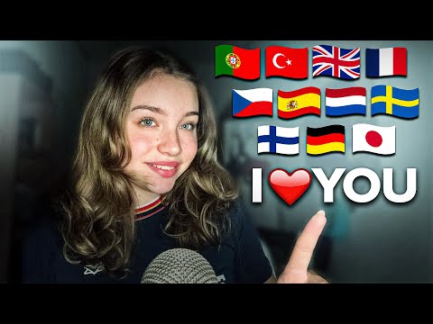 ASMR | Whispering ”I Love You” in Different Languages! ❤️